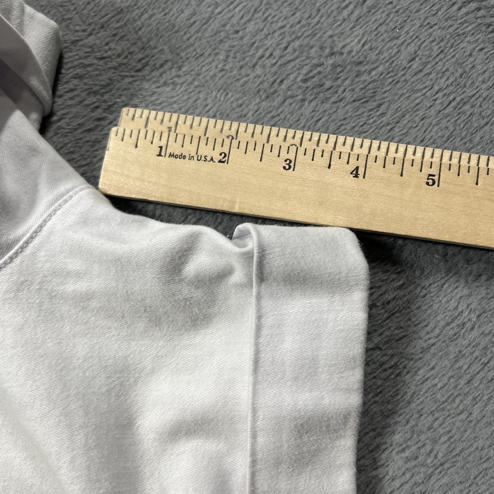 Dear John Shorts Womens 25 White Hampton 4" Cuffed Chino Mid Rise Pockets - Picture 8 of 12